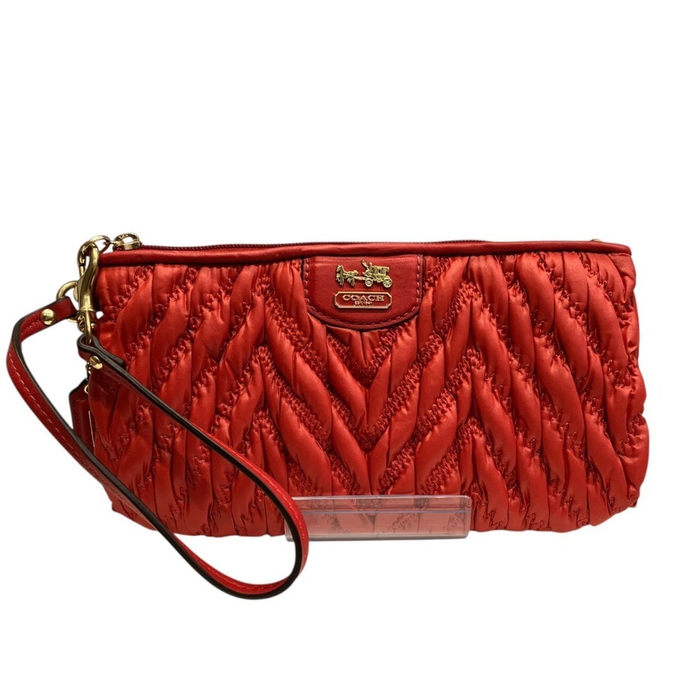 Coach handbag pouch nylon